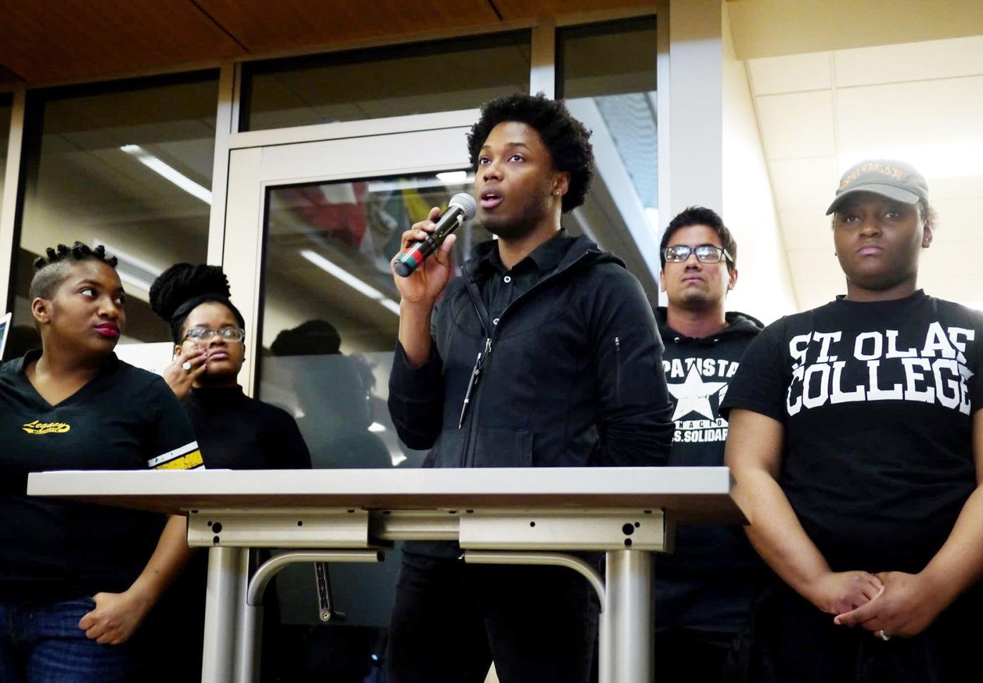 St Olaf Students Who Protested Say Campus Racism Is No Hoax News Southernminn Com
