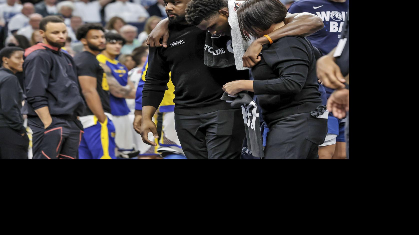 Anthony Edwards scares the Timberwolves with a sprained ankle before returning in strong finish