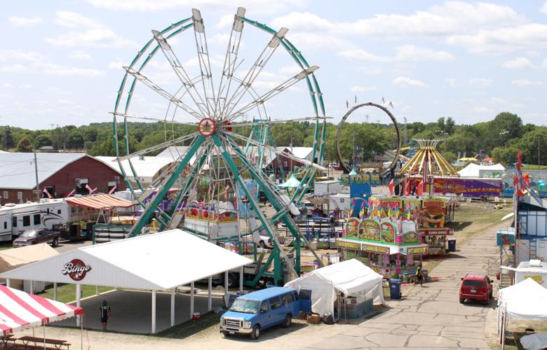 PHOTOS Rice County Fair setup Community