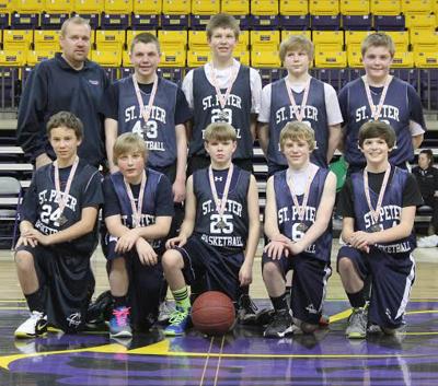 St Peter 7th Grade Boys Basketball Nets Runner Up Sports