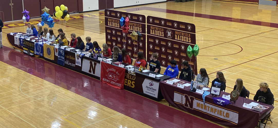 Northfield student-athletes sign commitment letters to play at the ...
