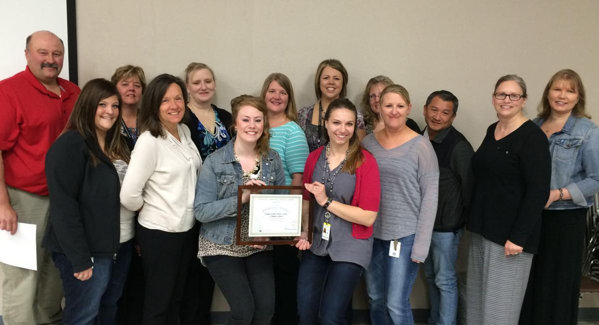 Waseca County Children's Services honored for work to prevent child