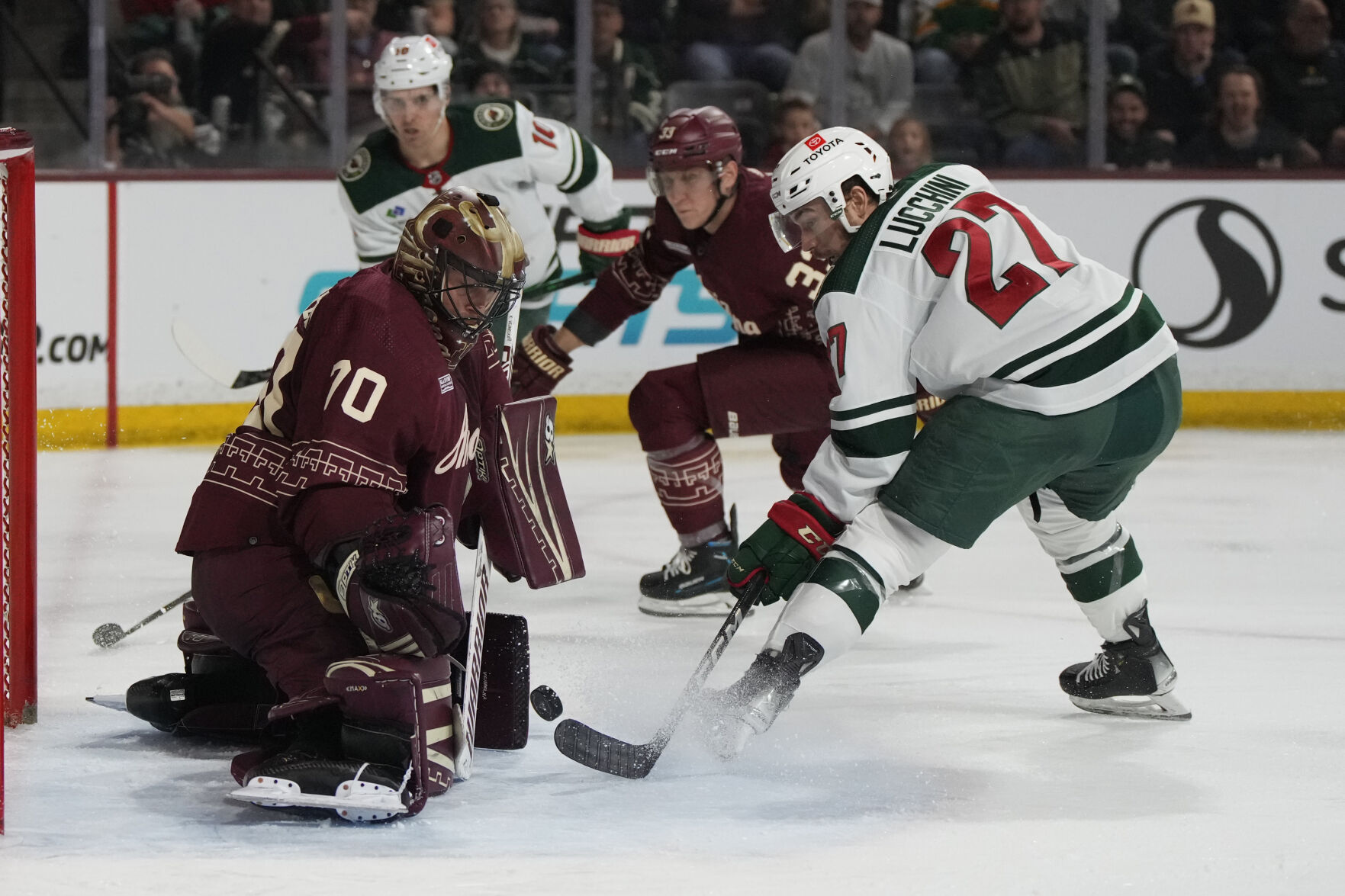 Joel Eriksson Ek Breaks 3rd-period Tie In The Wild's 5-2 Victory Over ...