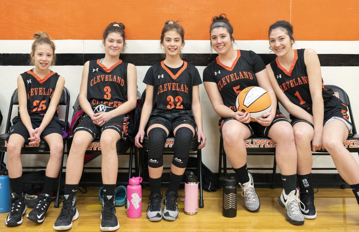 House of hoops Five McCabe sisters together on basketball floor