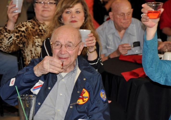 A toast to World War II veterans