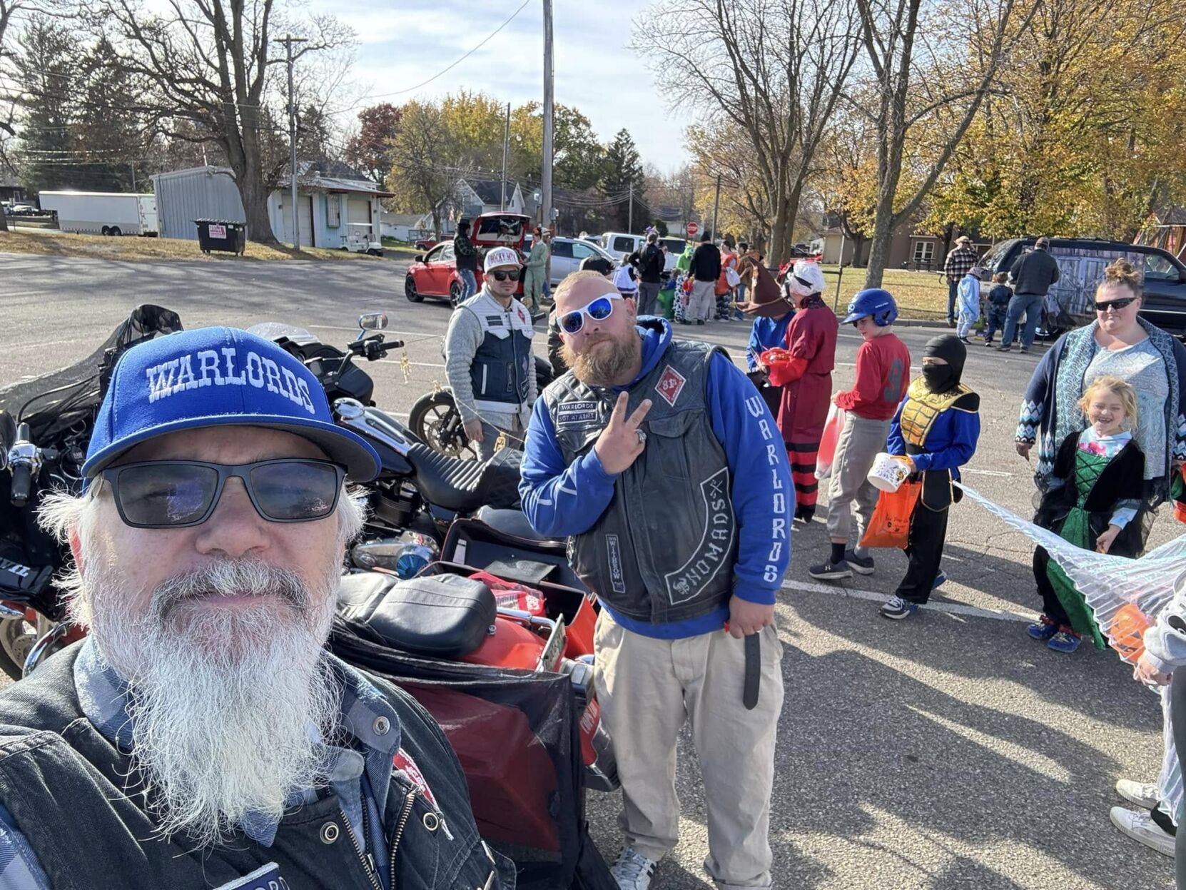 Motorcycle club hosts toy drive, latest step toward establishing