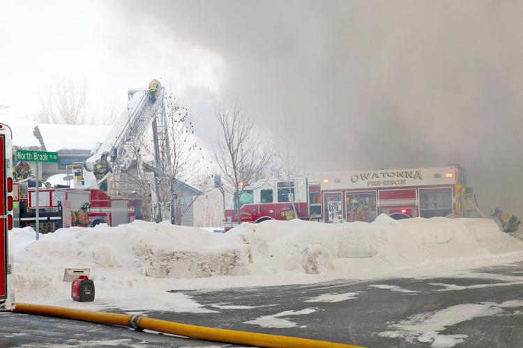 Owatonna Fire responds to house fire near Mineral Springs Park News