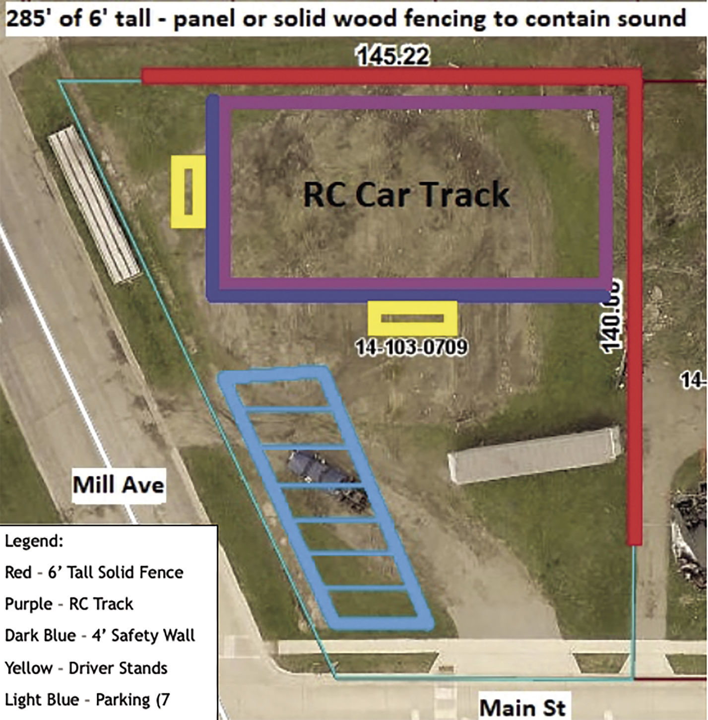 wall rc track