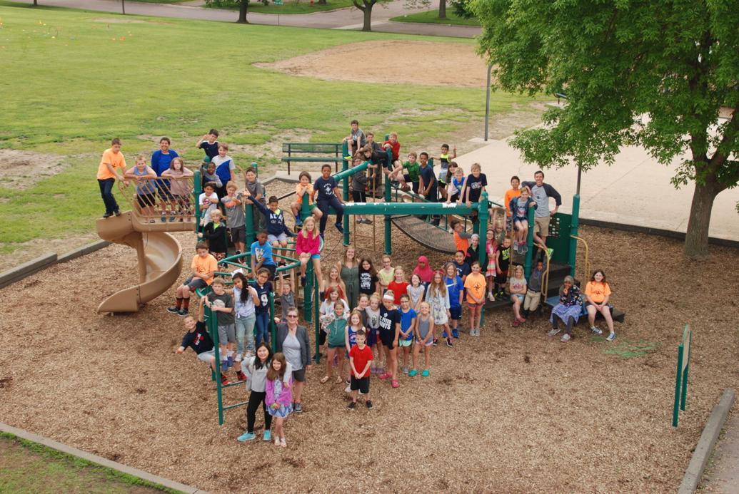North Elementary 3rd graders help school get new playground News