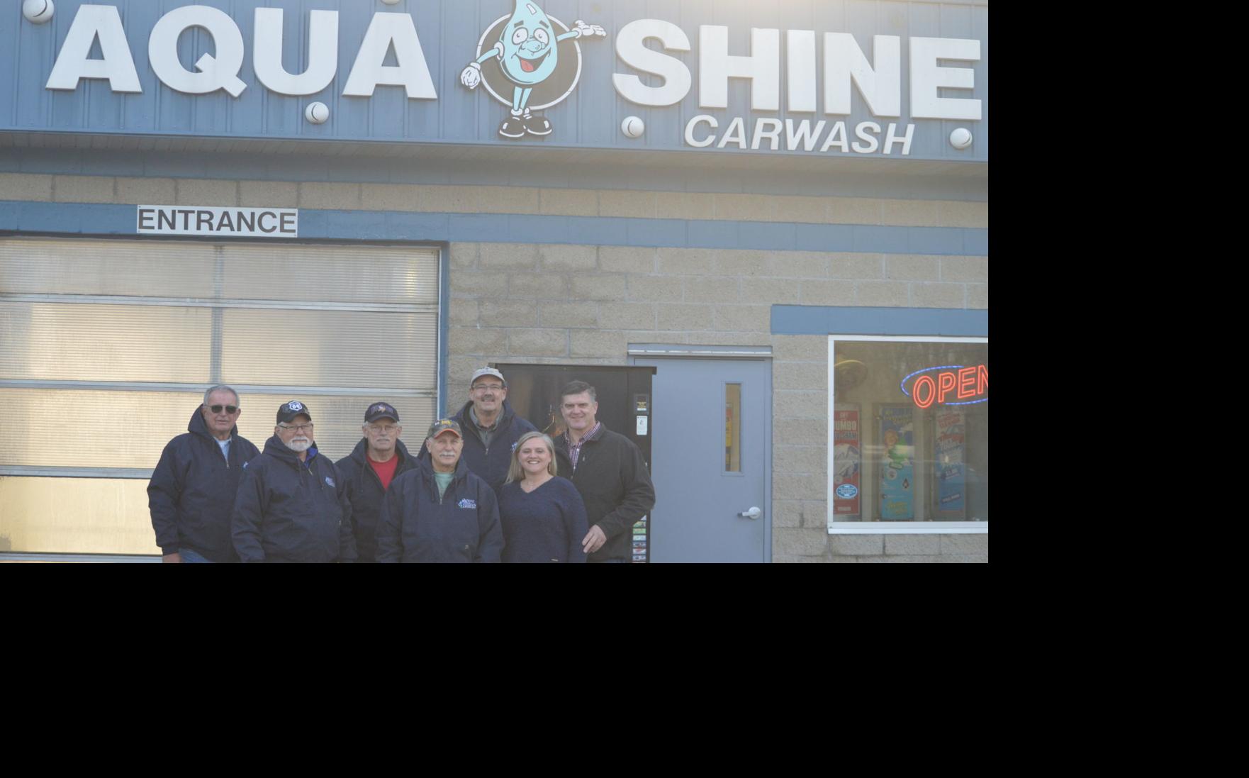 Aqua Shine Car Wash reopened by LSH graduate and husband