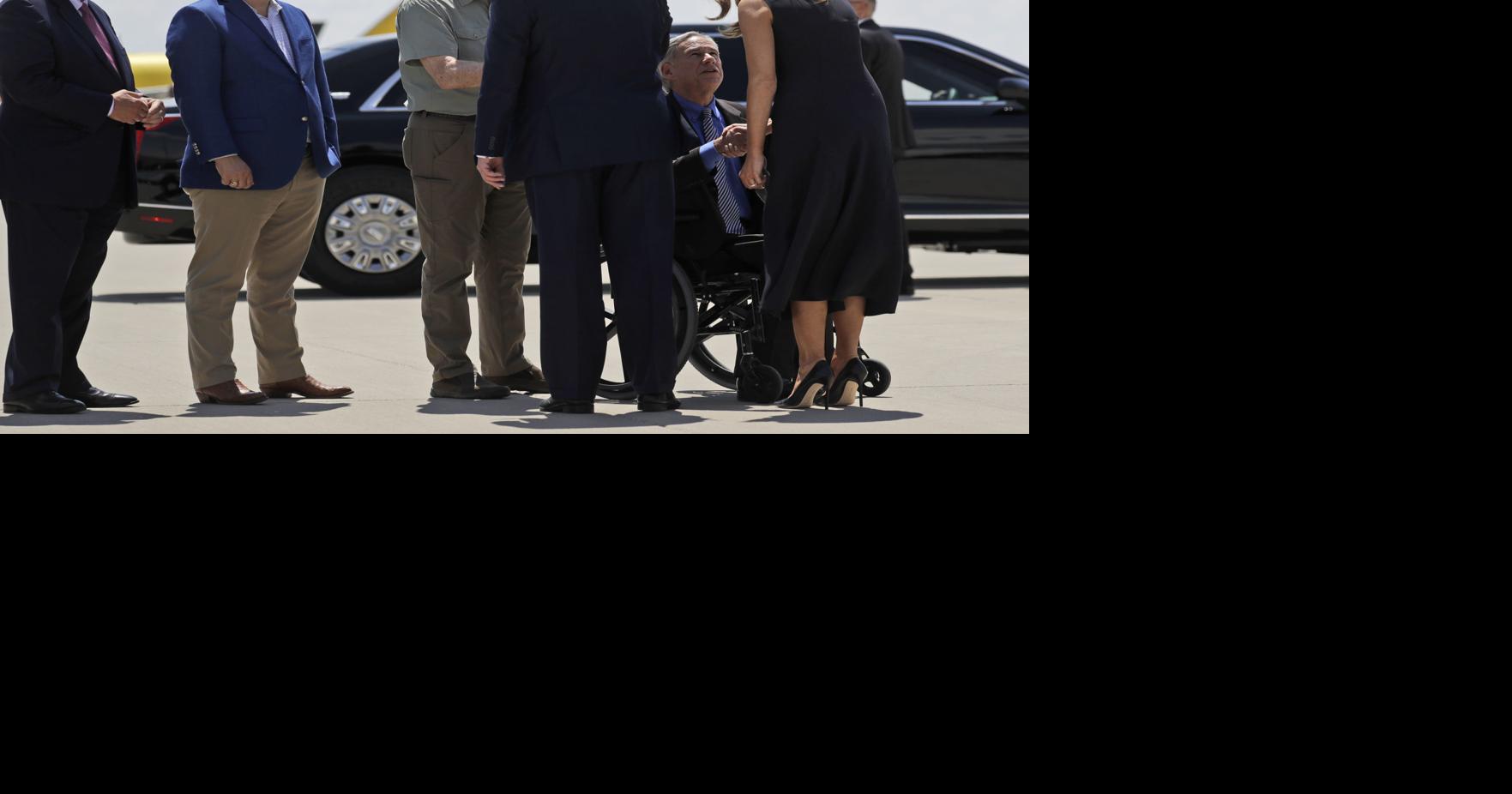 Protesters chant as Trump visits Dayton, El Paso | Nation ...