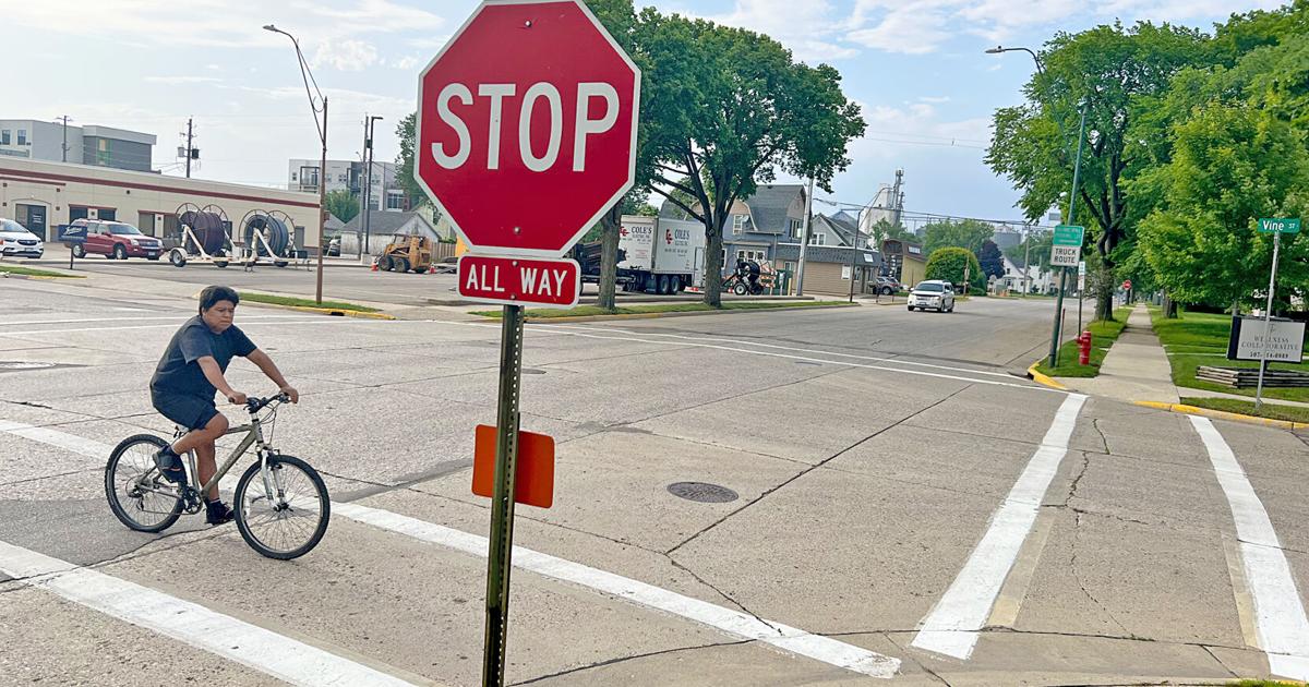 Two Way Stop Images City approves changing intersections to two-way stops | News ...