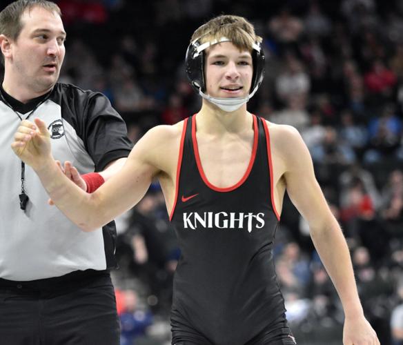 Sommer Reed State wrestling: 4 Knights clinch podium on day 1 | Sports ...