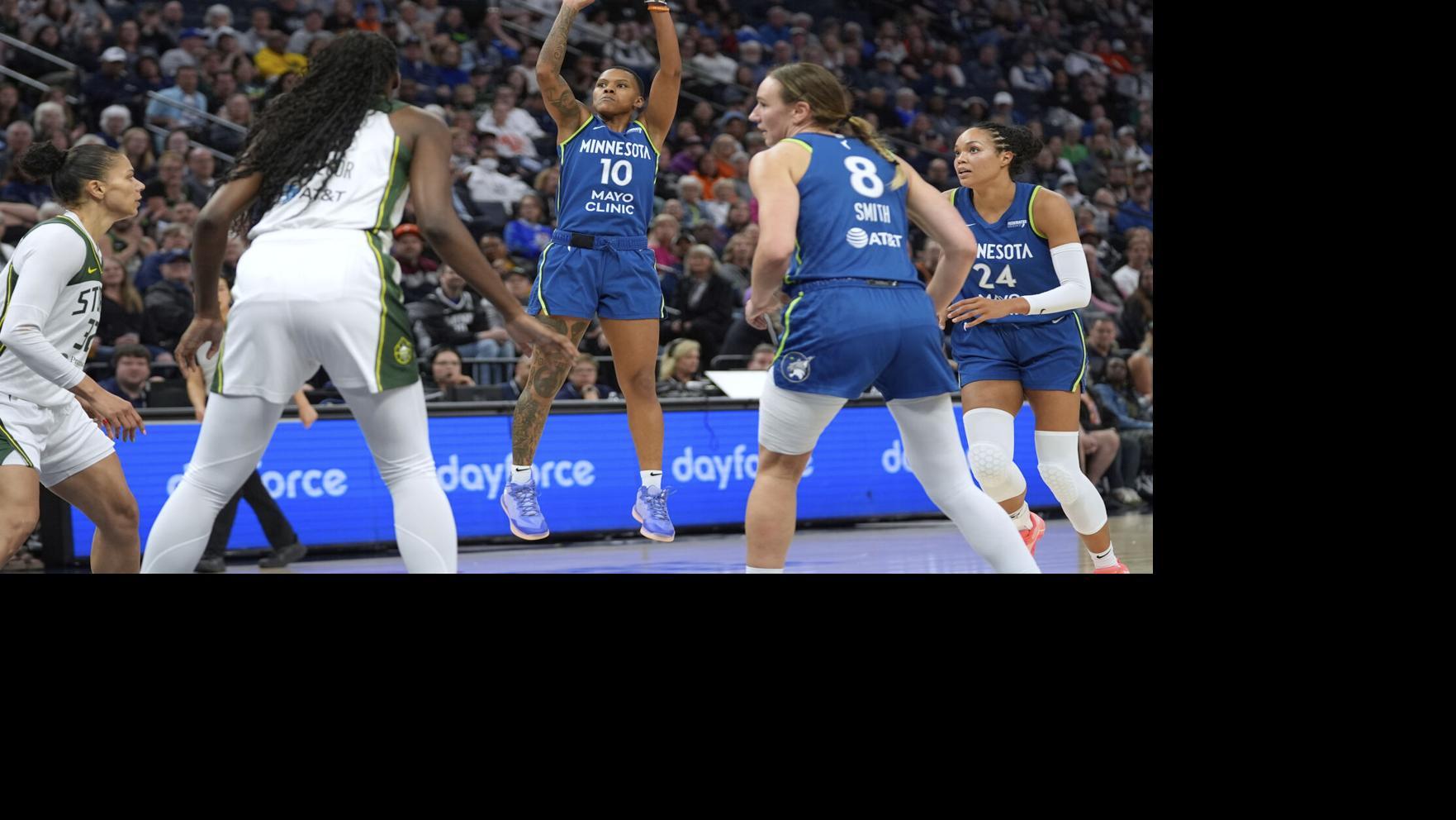 Williams, Collier lead the way as the Lynx topple the Storm 82-77 in early West showdown