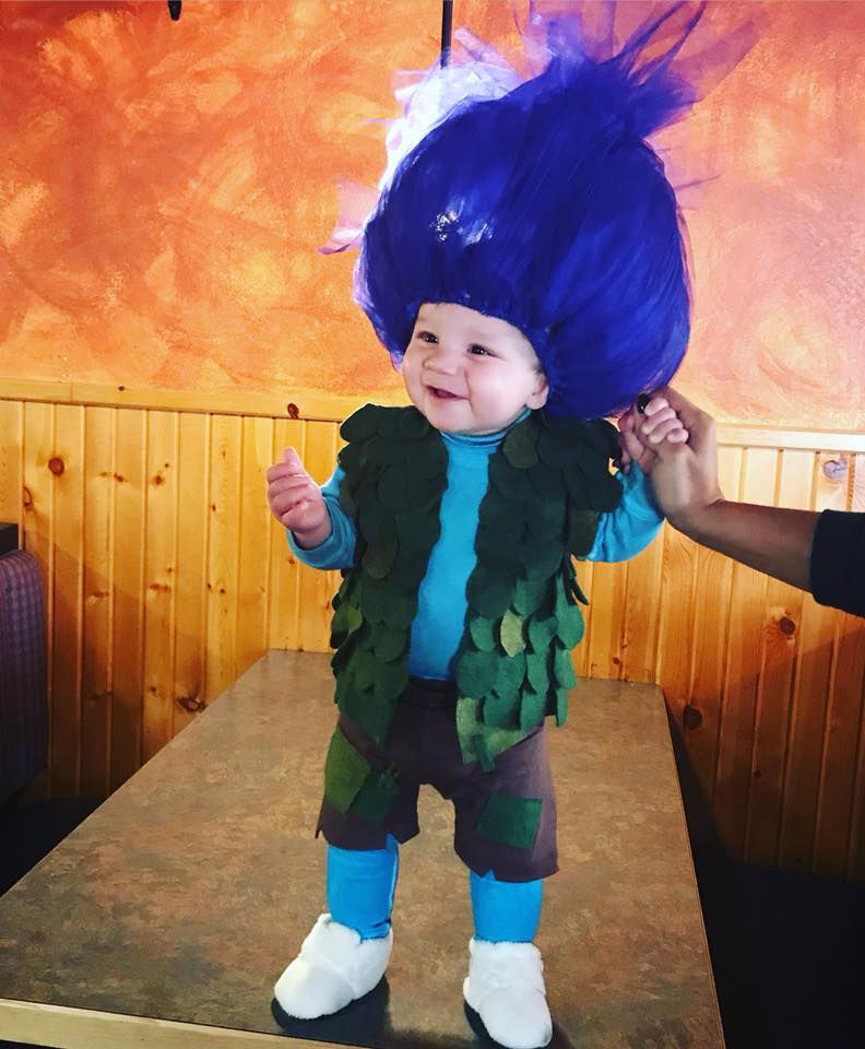 baby troll costume boy