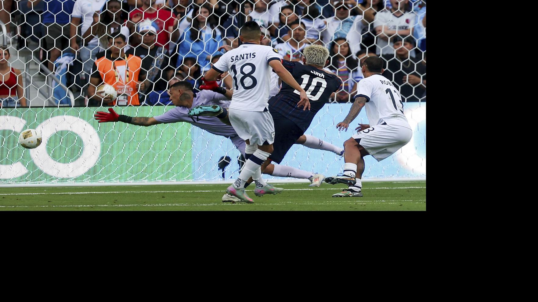 Luna scores twice to lead US over Guatemala 2-1 and into CONCACAF Gold Cup final