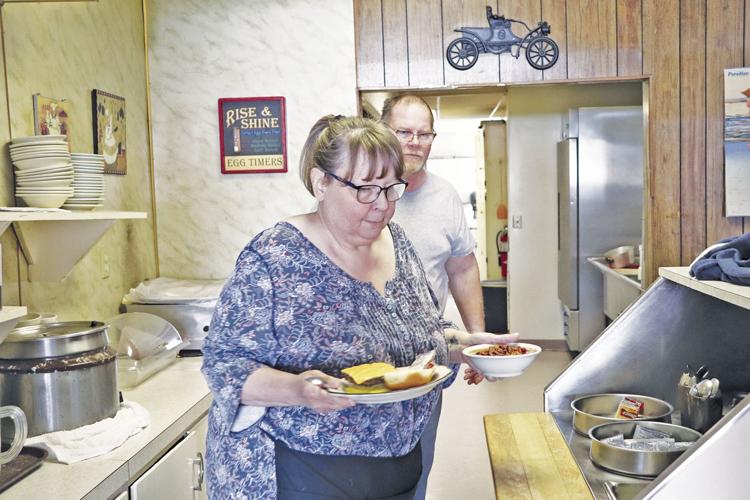 SERVING THE TOWN Mayor embraces new role in the kitchen at Ellendale
