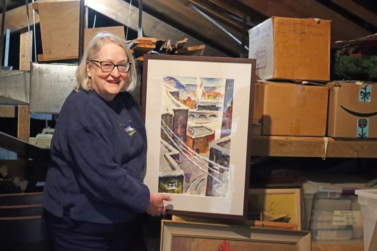 Owatonna library uncovers 1930s paintings in attic ahead of