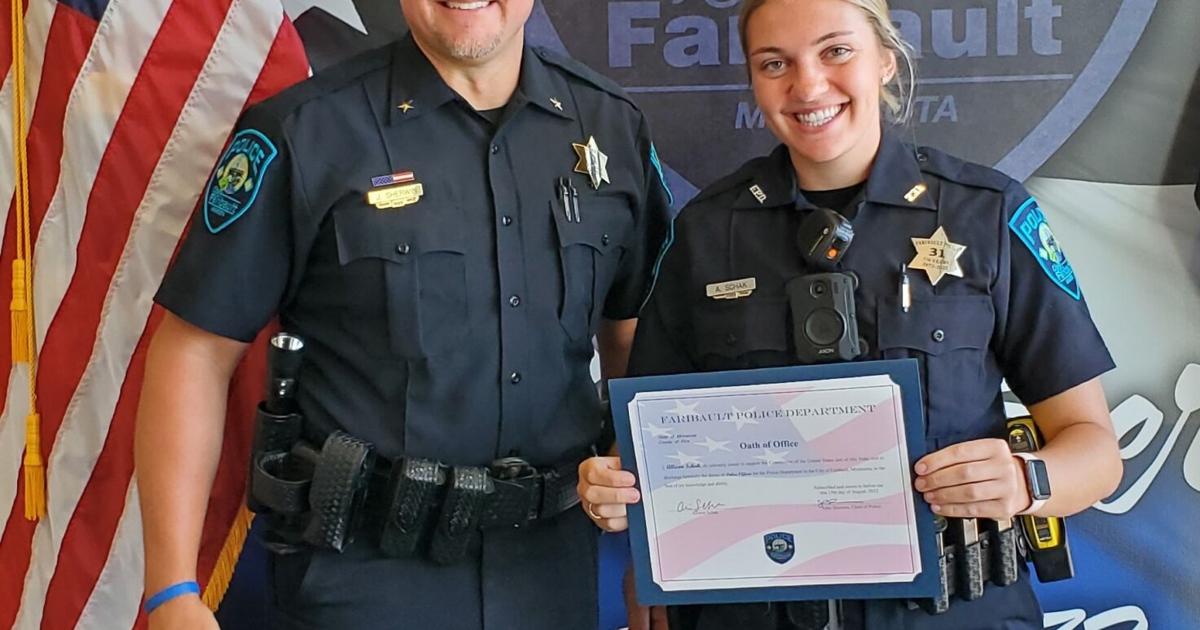FPD welcomes new officer | Community | southernminn.com