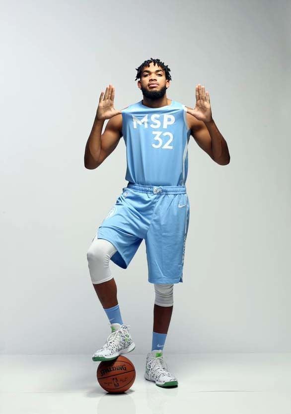 Timberwolves' new jerseys tailored by 