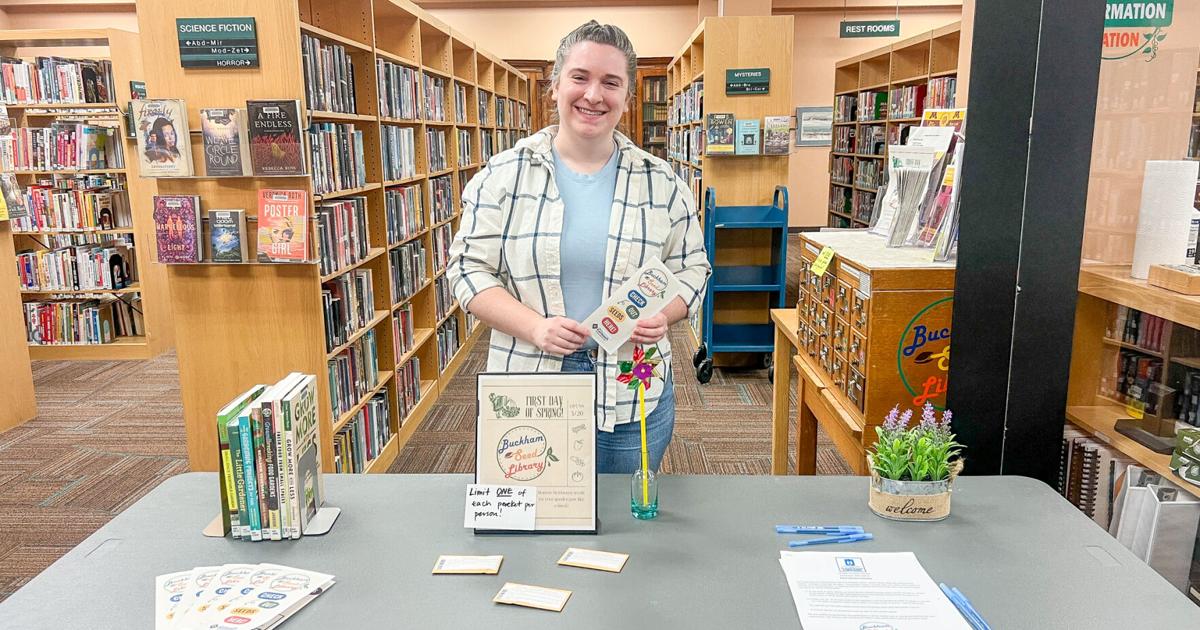 Buckfast Library Buckham Seed Library kicks off spring season | News | southernminn.com
