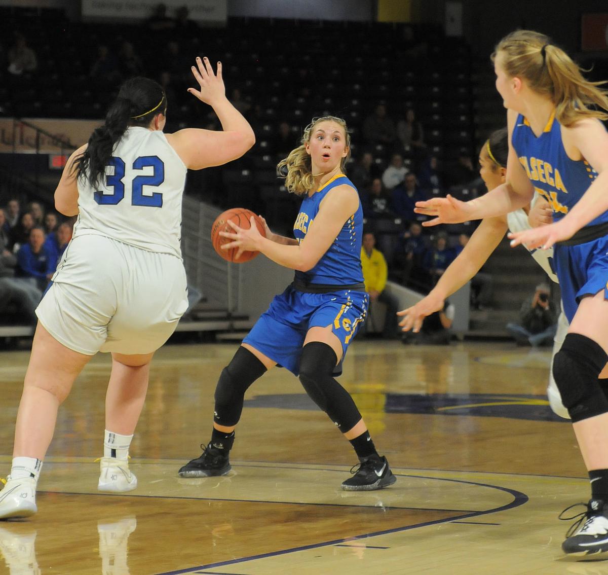 Girls Basketball Potter S Parade Of 3s Helps Send Waseca To