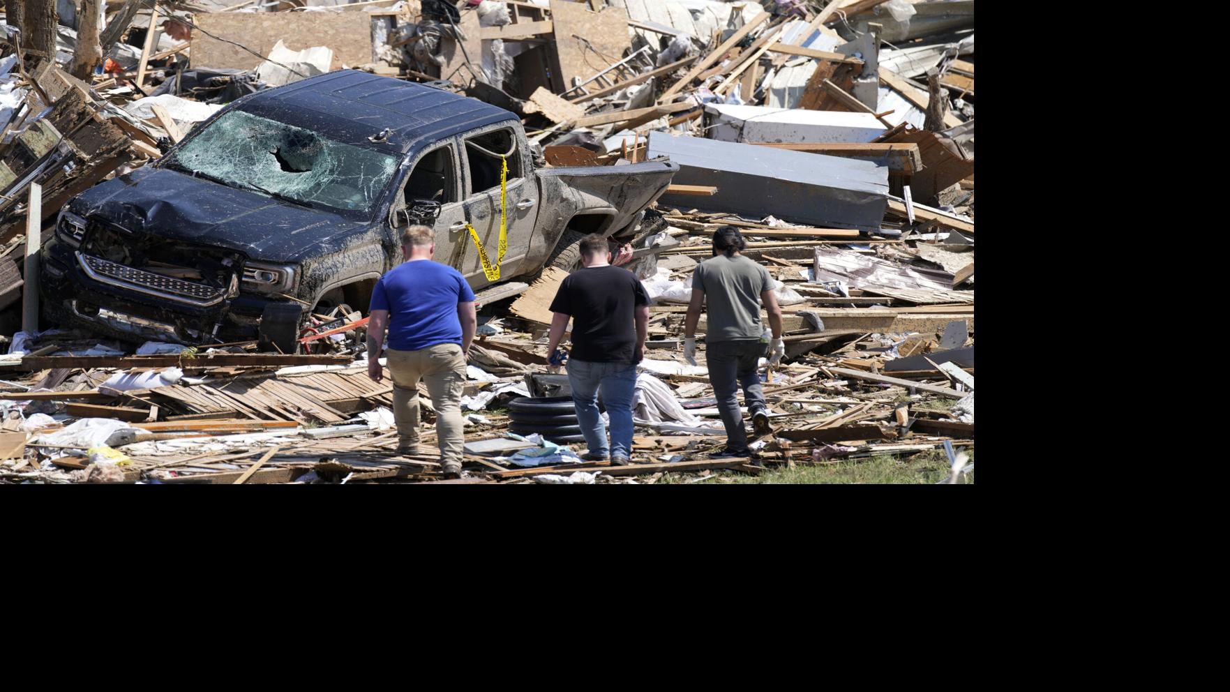 Authorities search for survivors after tornado slams Iowa