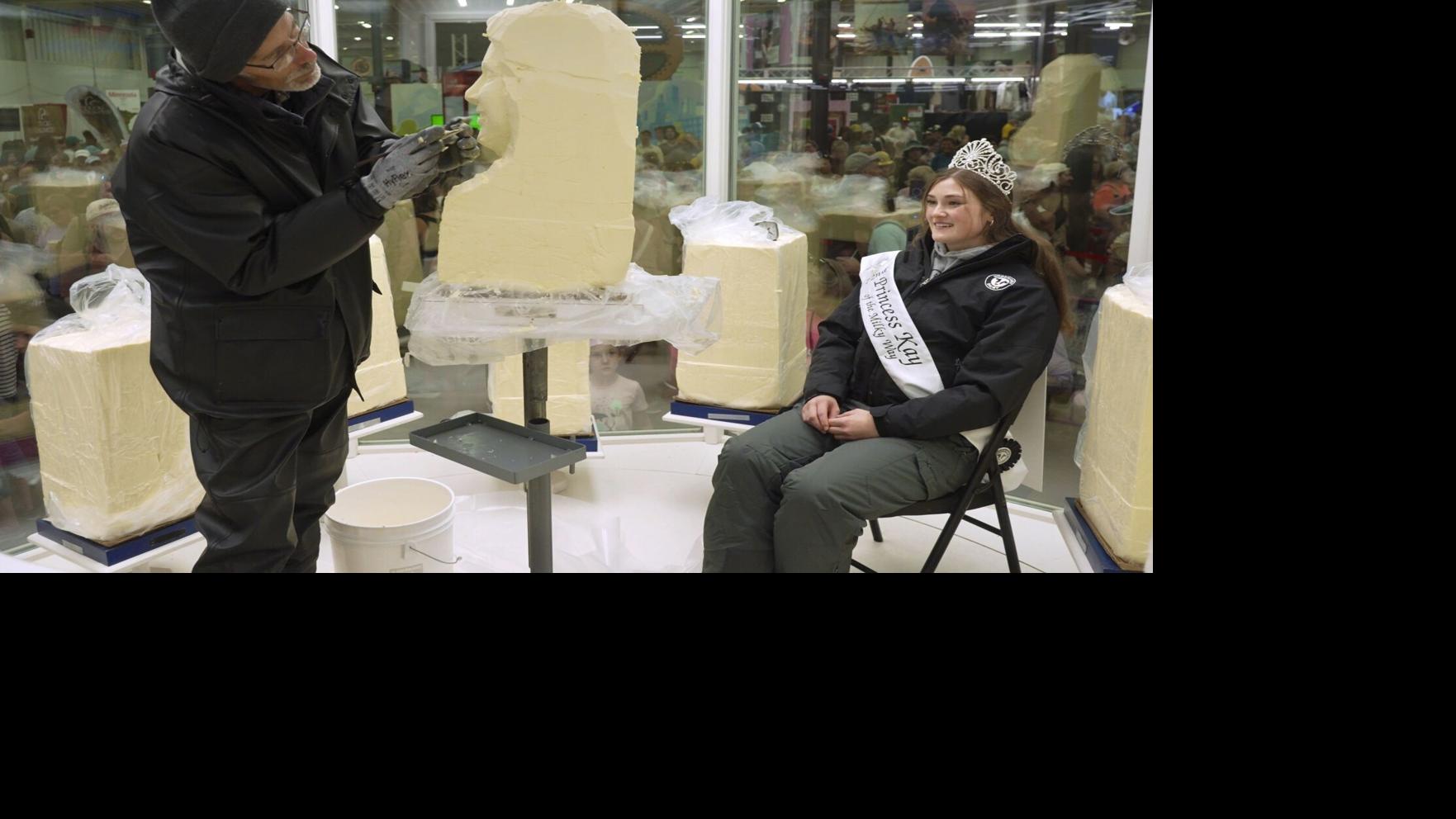 Princess Butter Sculpture Minnesota