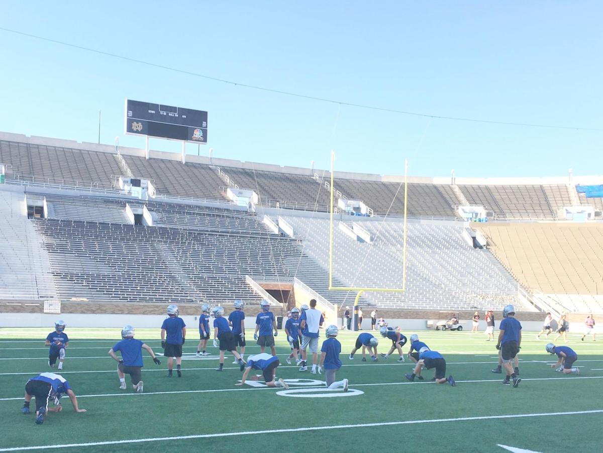 The Fightin Huskies Owatonna Wins Prestigious Notre Dame 7 On 7