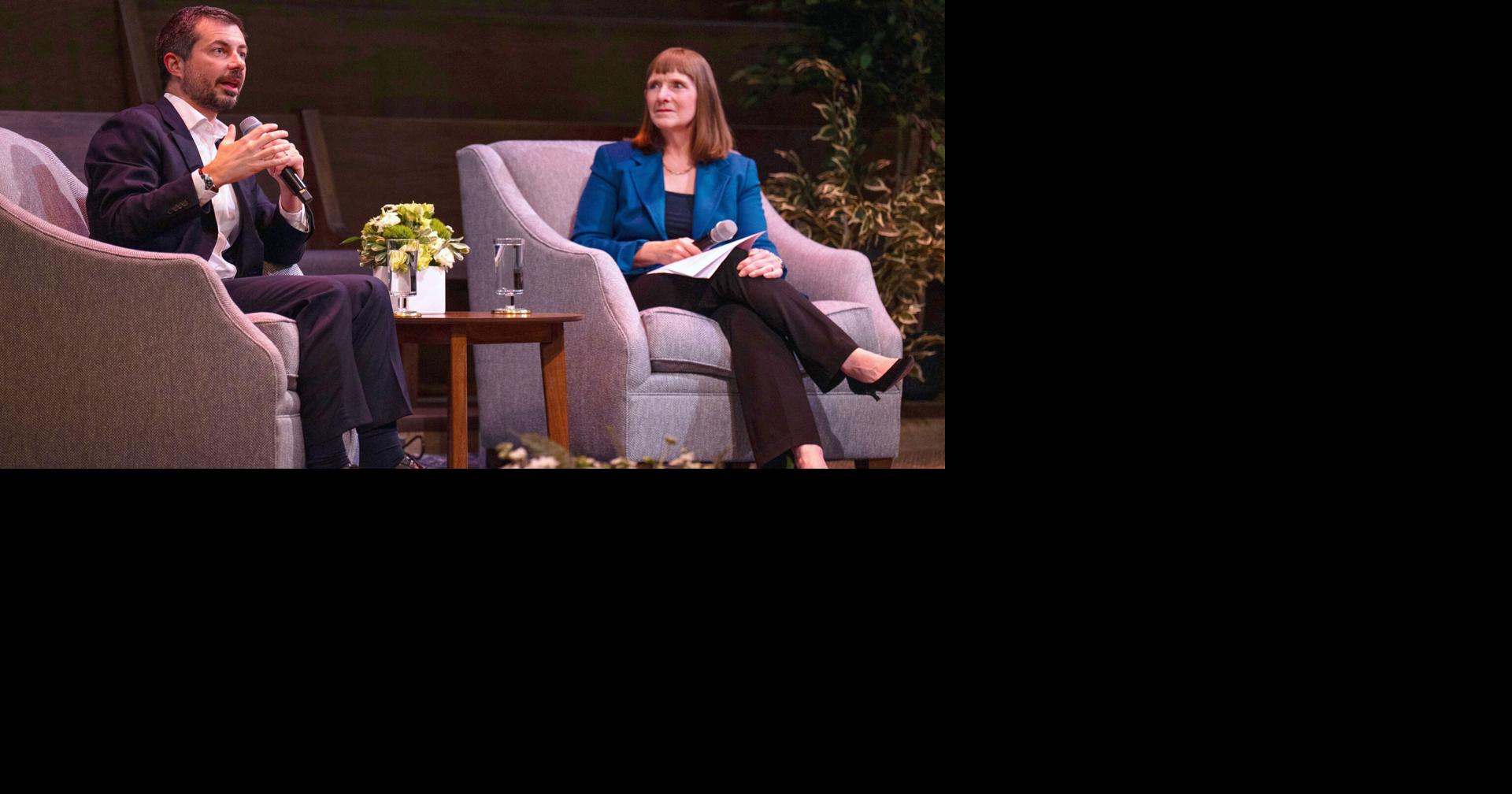 Pete Buttigieg visits Carleton to 'Engage Across Viewpoints'