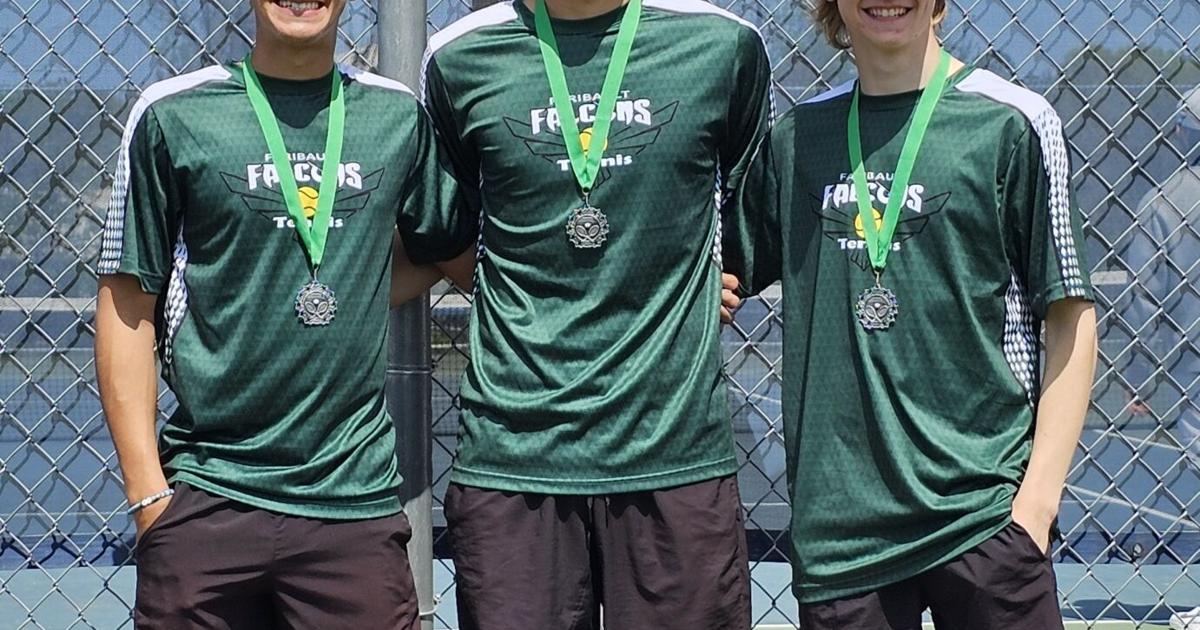 Landrau, Petricka and Leopold take home medals as Falcons face Rosemount and Two Rivers