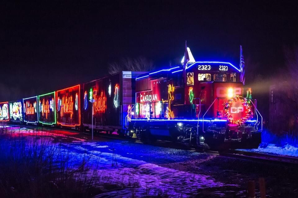 Canadian Pacific Holiday Train Owatonna and Waseca Scene