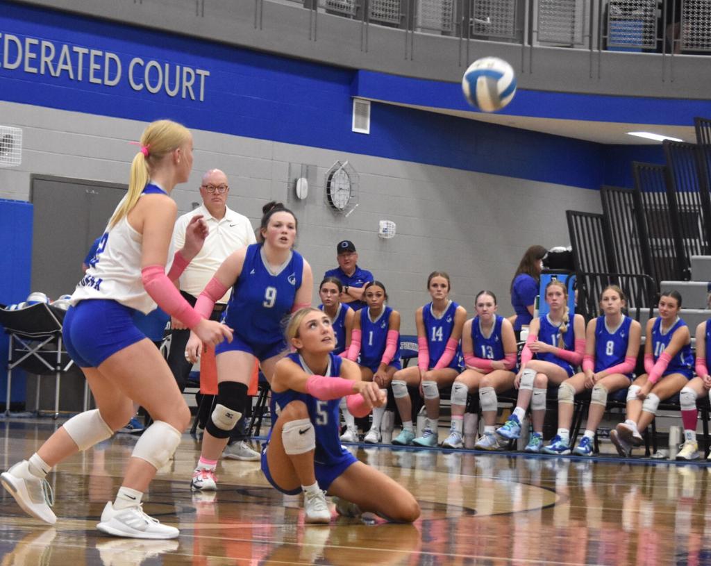 Conference Set Up Images Huskies fall to Scarlets in 4 sets in key conference match-up