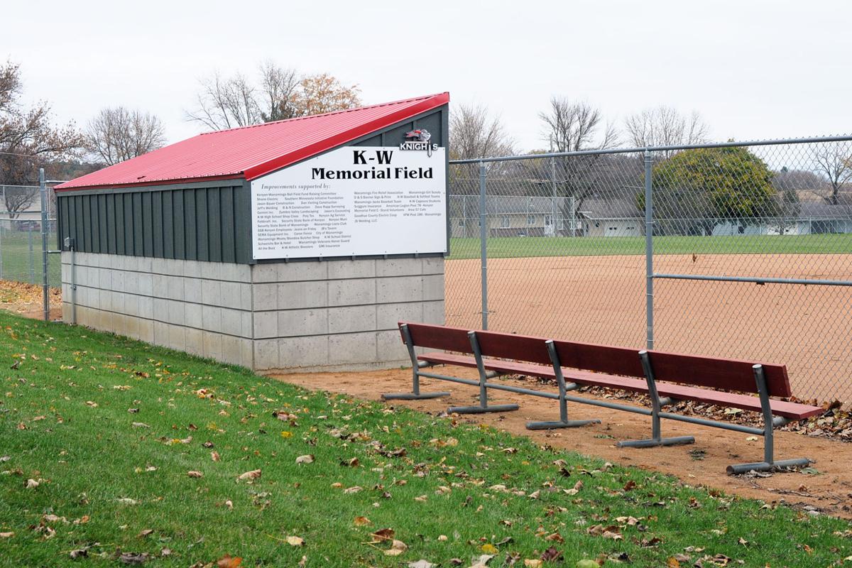 Baseball dugouts in Wanamingo a group effort News