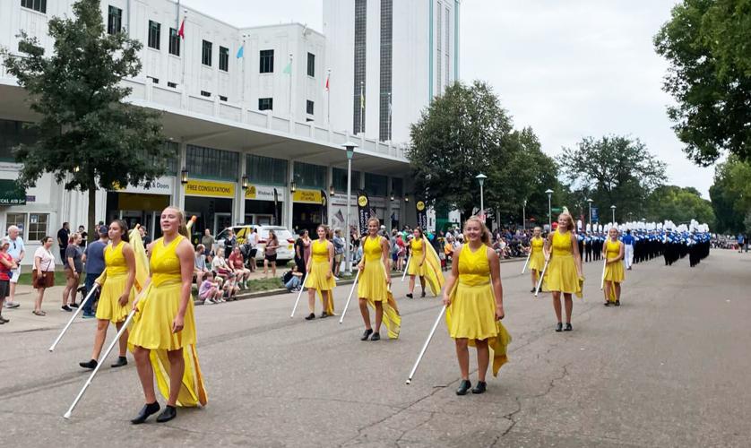 Waseca marching band performs at Minnesota State Fair Community