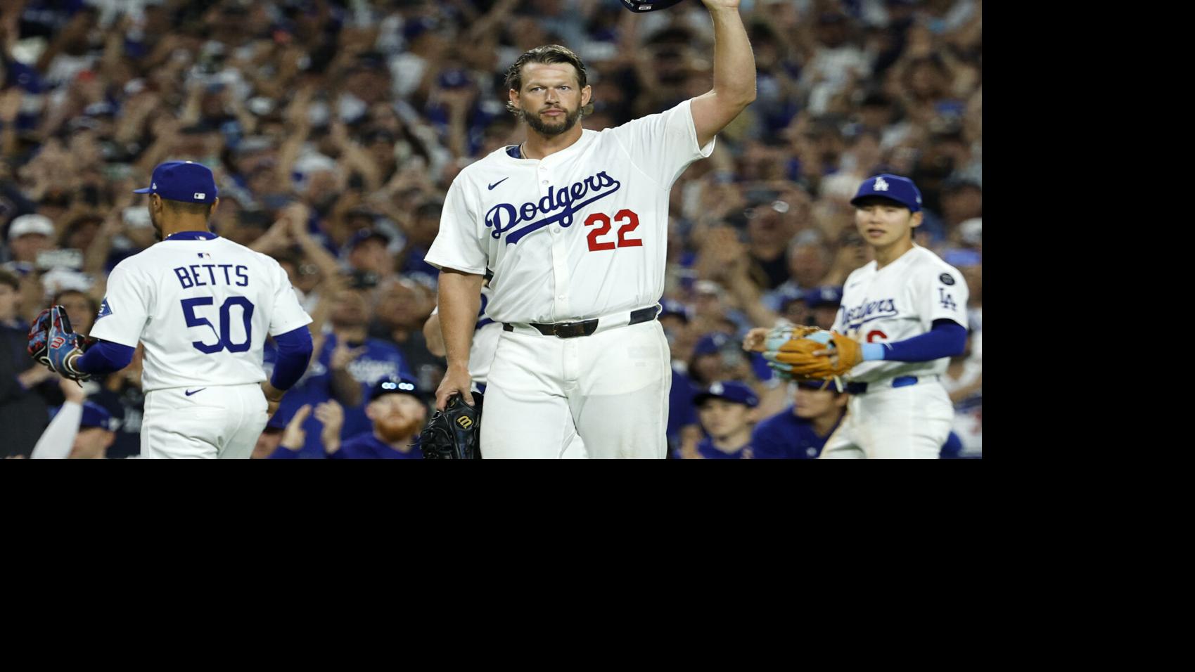 A slider, a milestone and a heartfelt thank you: Kershaw's 3,000th strikeout