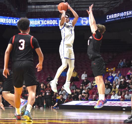 Deron Ruddell Bluejays fall to Redhawks in state quarterfinals, Russell scores 51 to ...