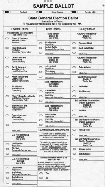 Election Guide: Need to know for voting in Northfield | Northfield News ...