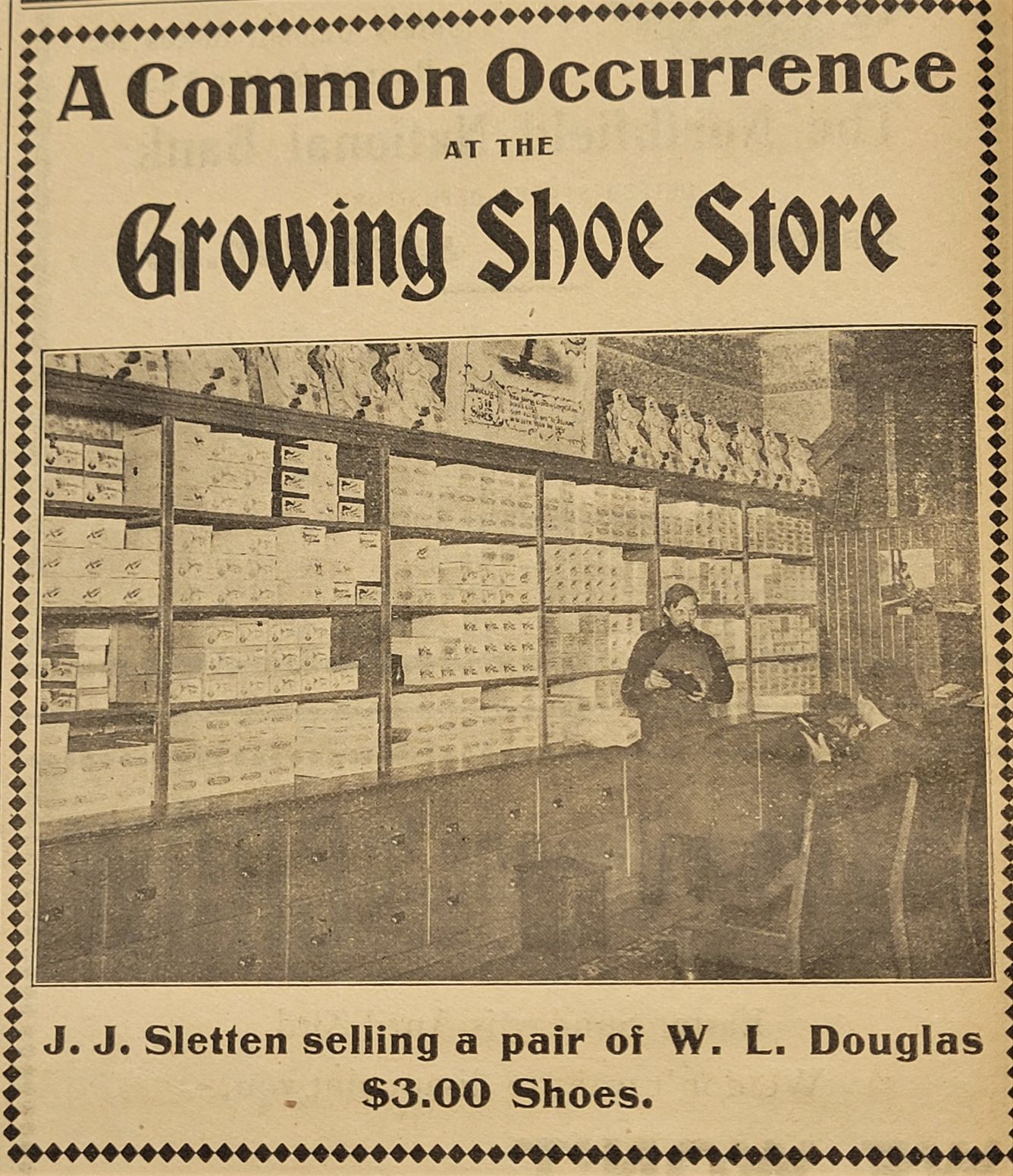 Old ad for Sletten Shoe Store.jpg