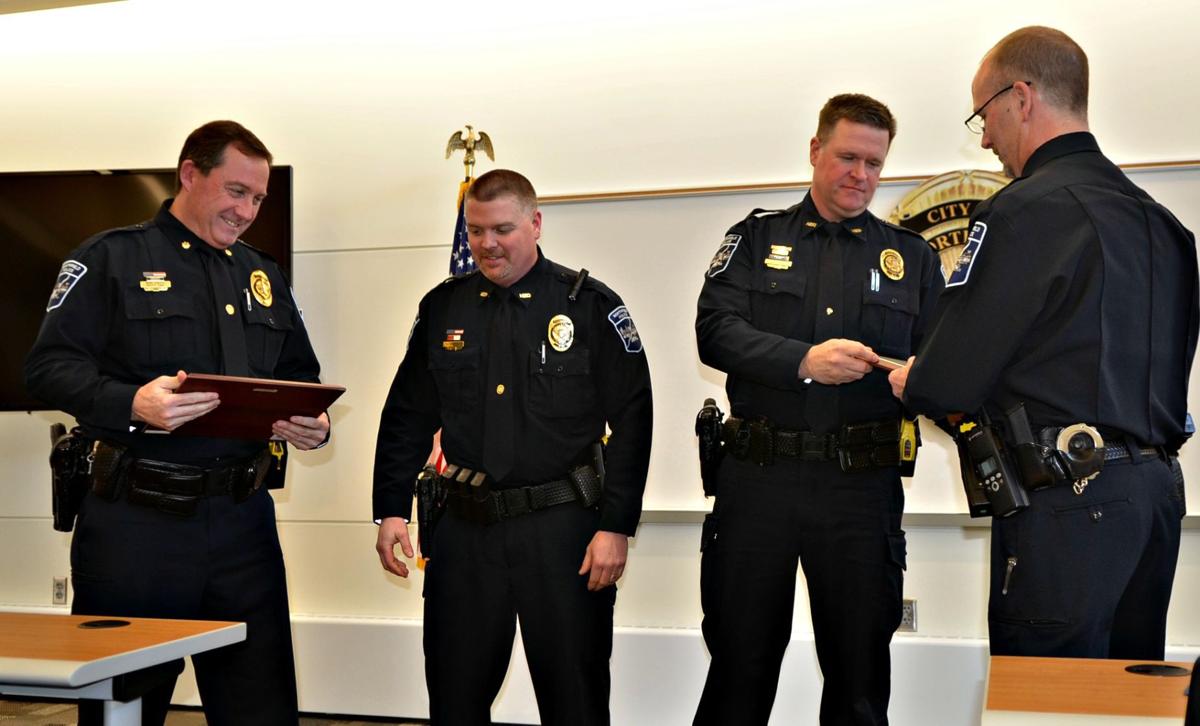 GALLERY Northfield officers receive congratulations at awards ceremony