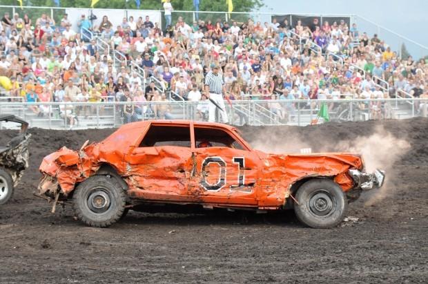 Look to the Dakota County Fair for multiple nights of demolition derby