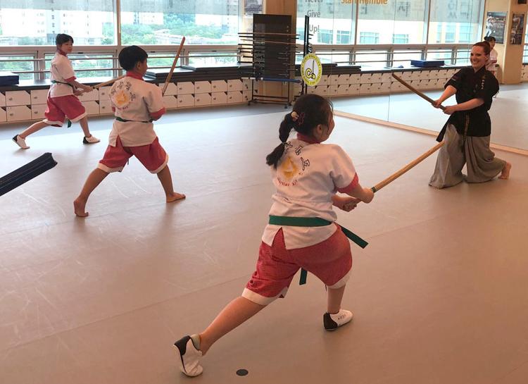 New sword martial arts classes offered for elementary schoolage