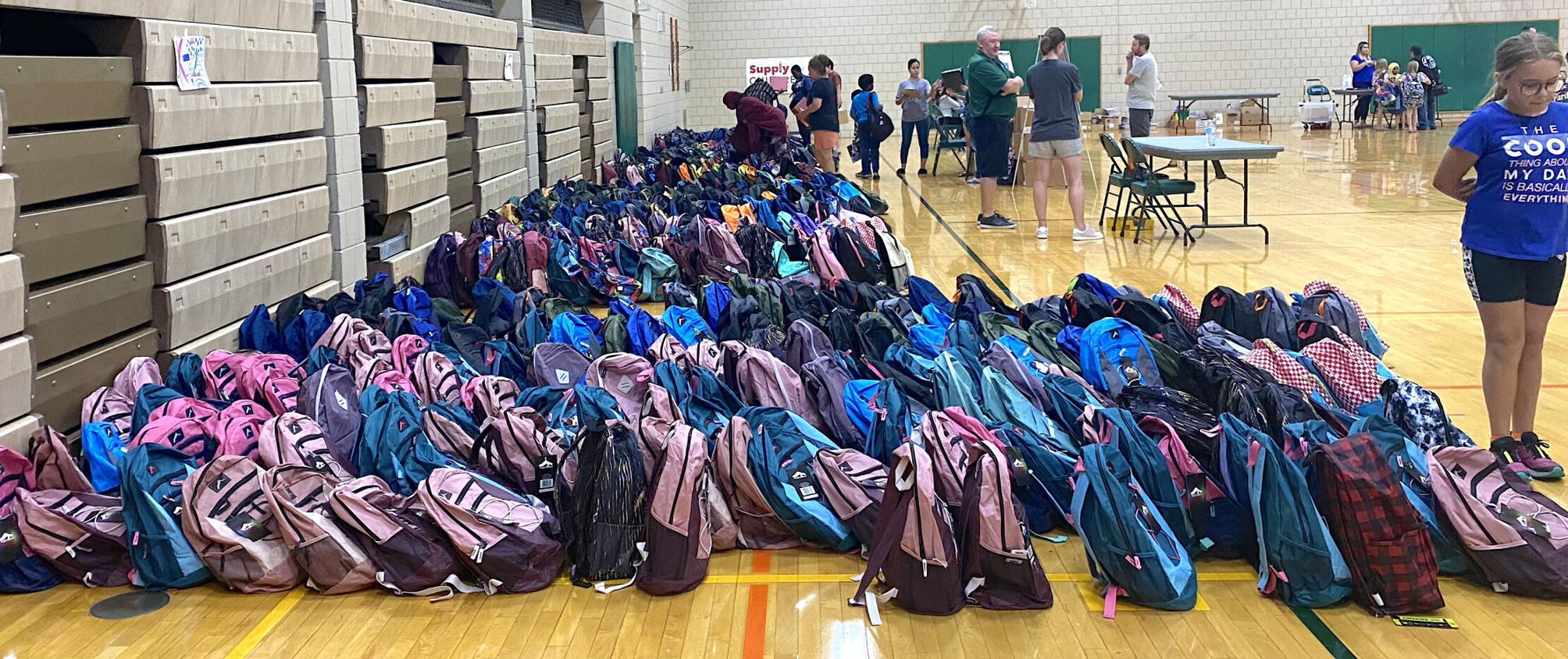 Backpack drives help kids get ready for school in southern Minnesota