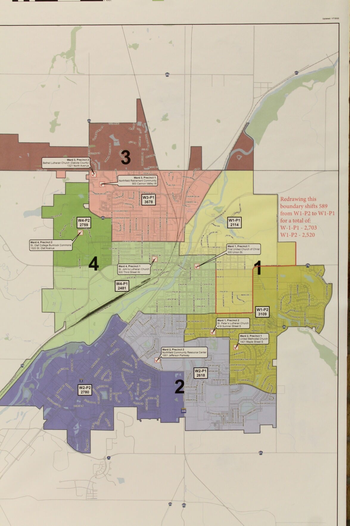 Northfield Holds Open House To Explain Of The City Wards 