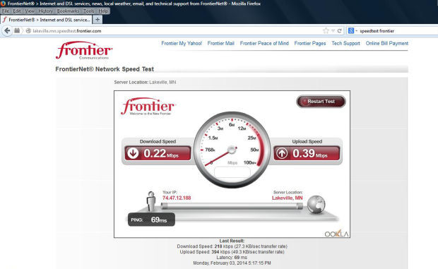 Speed Test Frontier >> Service Interrupted Internet In The Kenyon Area News Speed Test Frontier >> Service Interrupted Internet In The Kenyon Area News
