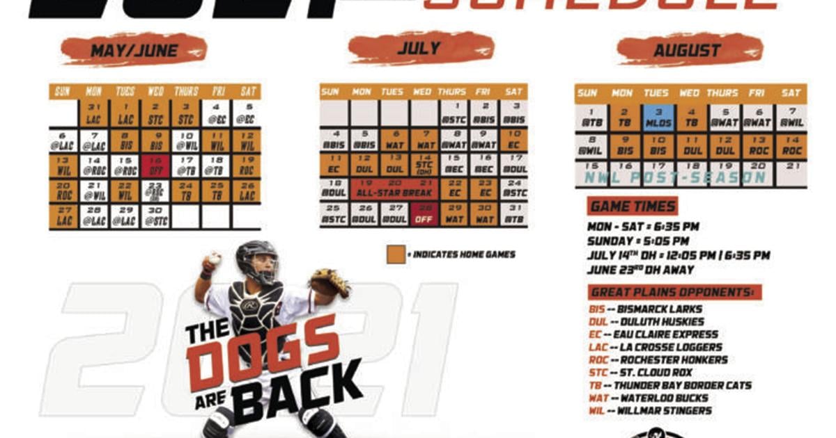 Mankato MoonDogs 2021 schedule unveiled | Sports | southernminn.com mankato-moondogs-2021-schedule-unveiled-sports-southernminn-com