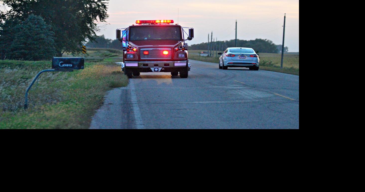 UPDATE Barn fire south of Waseca draws three area fire departments