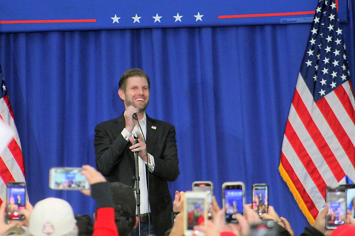 Trump Son Derides Dems Calls For Father S Reelection In Farm Visit Waseca County News Southernminn Com