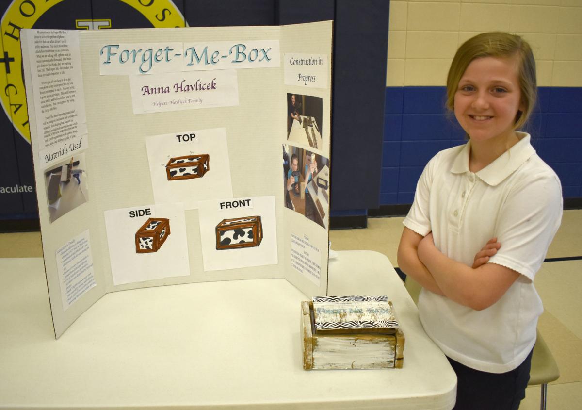 GALLERY Holy Cross fourthgraders share ideas at Invention Convention