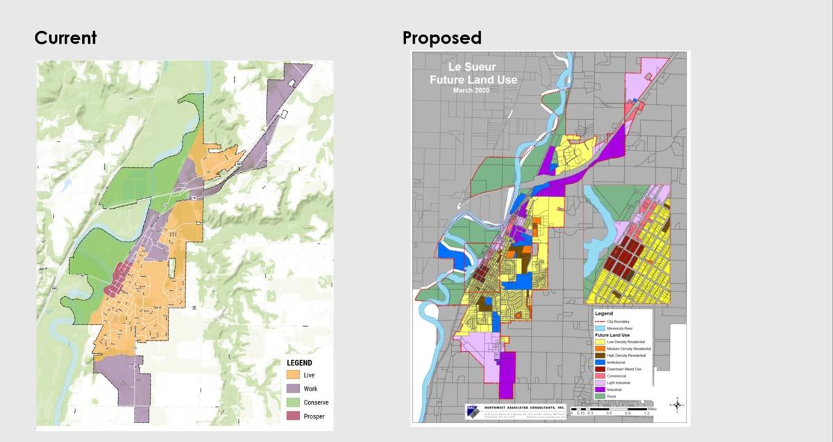 Proposed new land use designations would shape future development in Le